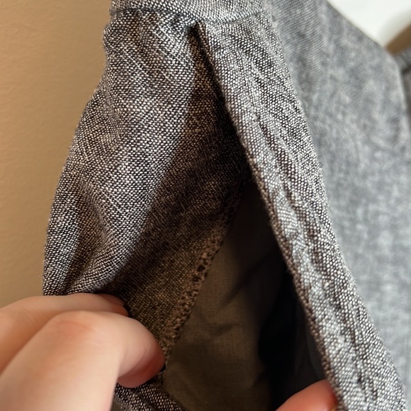 PICADILLY | Linen Blend Wide Leg Cropped Pants - Picture 5 of 8